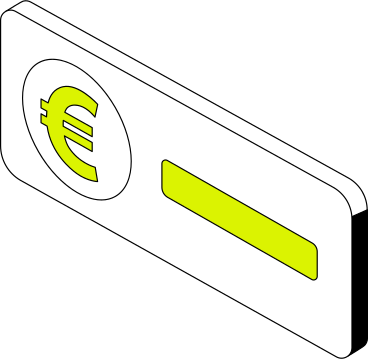 window with euro account PNG, SVG