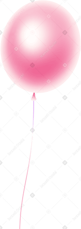 pink balloon PNG、SVG