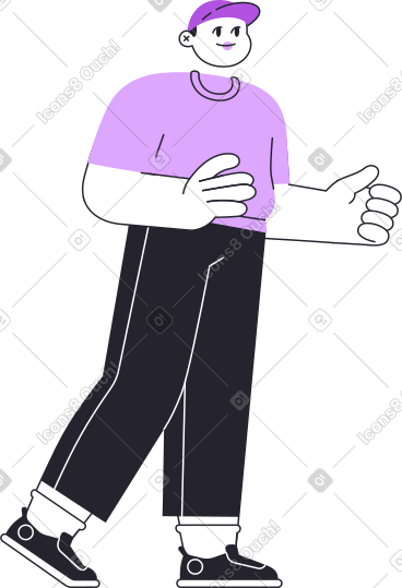 男人手里拿着东西 PNG, SVG