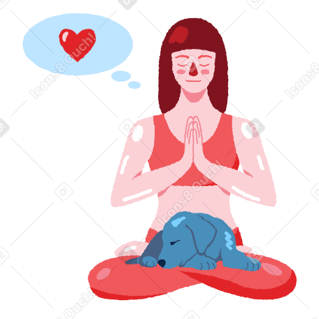 Peace and quiet Illustration in PNG, SVG