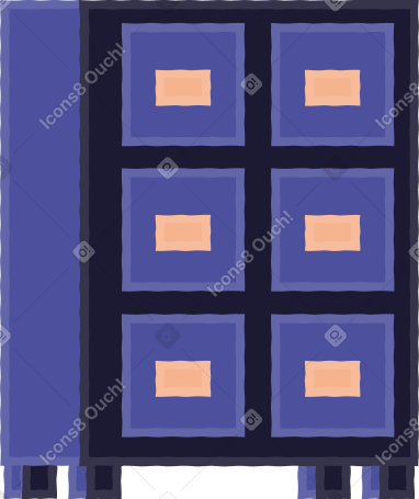 drawer Illustration in PNG, SVG