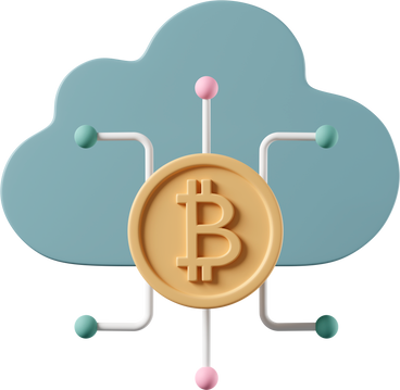 Cloud-bitcoin PNG, SVG