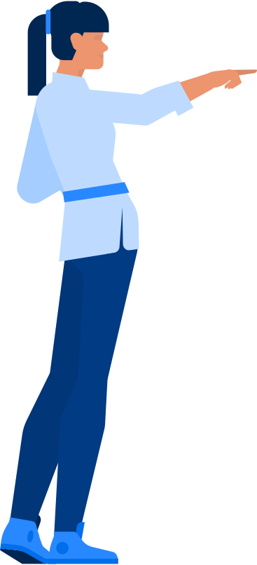 woman showing PNG, SVG