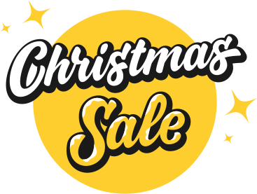 Надпись рождественская распродажа в PNG, SVG