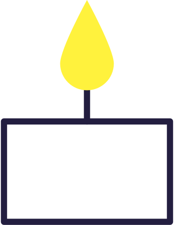 candle Illustration in PNG, SVG