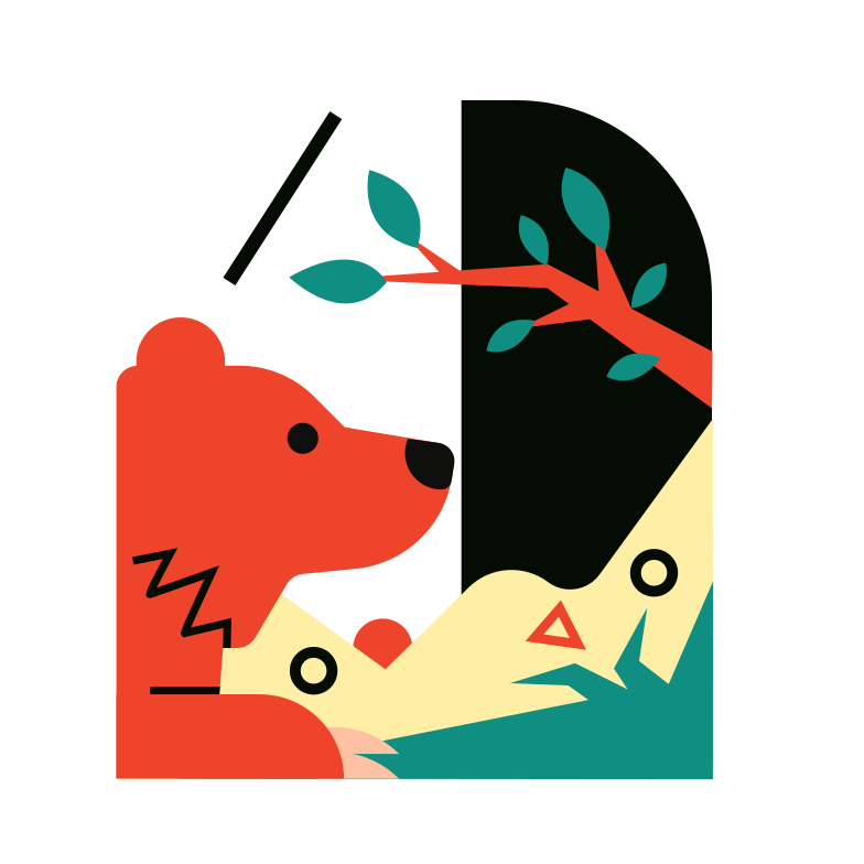 Bear Clipart illustration in PNG, SVG