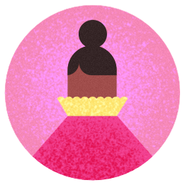 pink user icon PNG, SVG