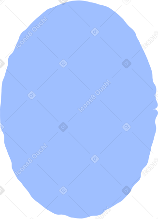 ellipse light blue Illustration in PNG, SVG