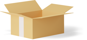 open cardboard box PNG、SVG