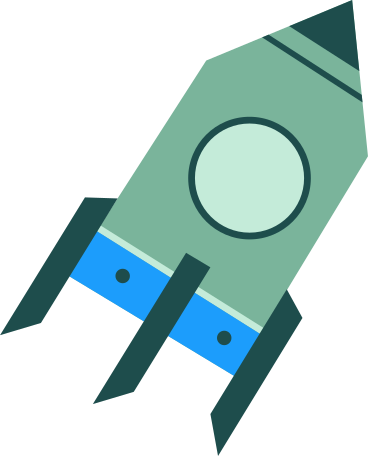 fusée verte PNG, SVG