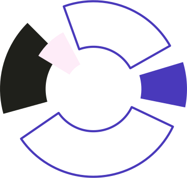 파란색 검정색과 흰색의 작은 원 다이어그램 PNG, SVG