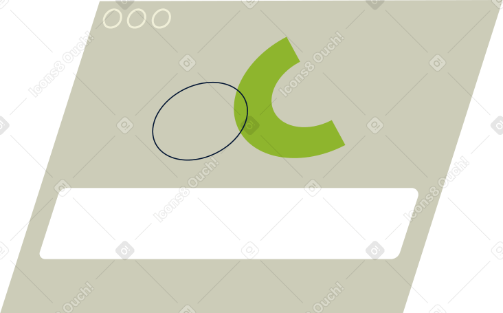 로고가 있는 브라우저 창 PNG, SVG