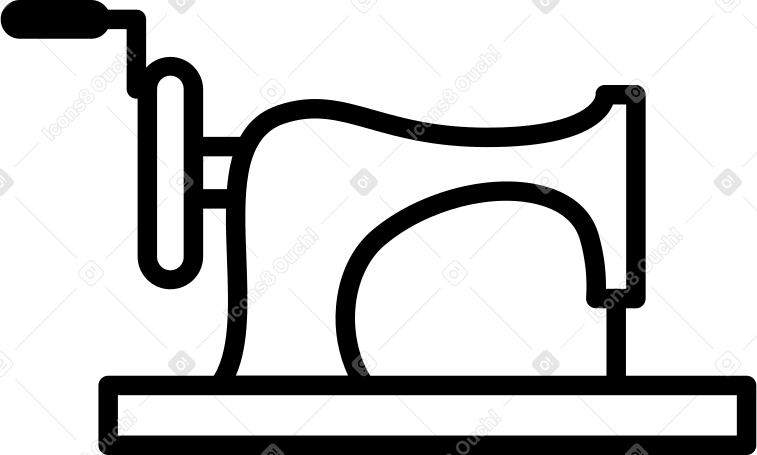 sewing machine Illustration in PNG, SVG