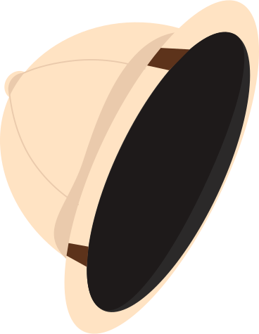Sombrero de safari PNG, SVG