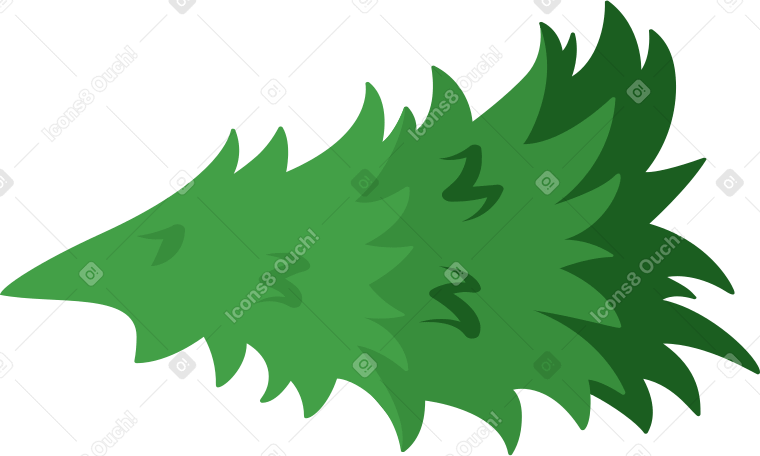 fallen pine tree Illustration in PNG, SVG