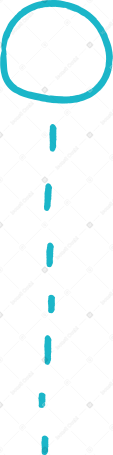 Bocadillo de diálogo azul largo PNG, SVG