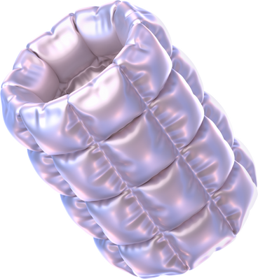 Inflated tube PNG, SVG