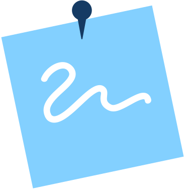 signature sticker PNG, SVG