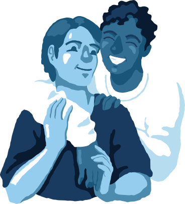 man and man hugging PNG, SVG