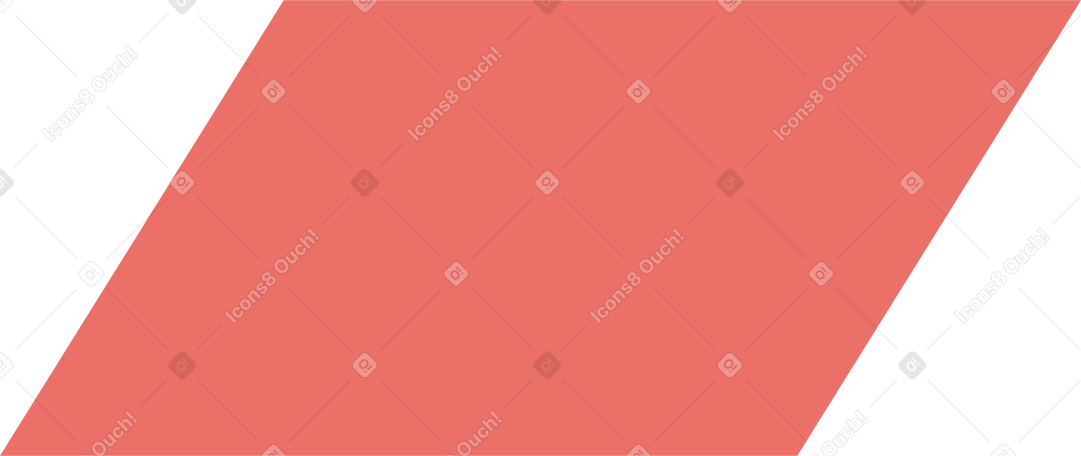 pink antique parallelogram PNG, SVG