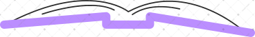 Open lilac book PNG, SVG