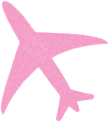 pink airplane PNG, SVG