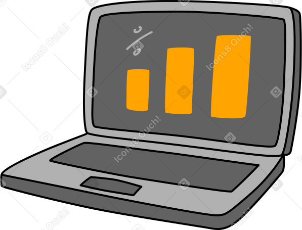 ноутбук в PNG, SVG