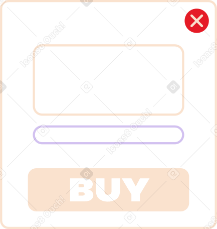 ventana de compras PNG, SVG