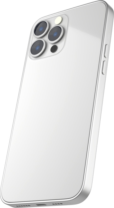 rear view of blue smartphone PNG, SVG