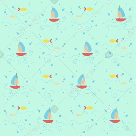 Sea pattern  PNG, SVG