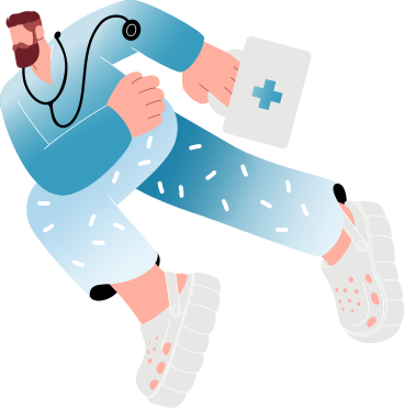 doctor rushes PNG, SVG