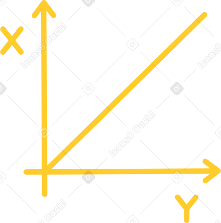 Желтый график в PNG, SVG