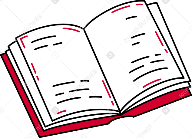 offenes buch PNG, SVG