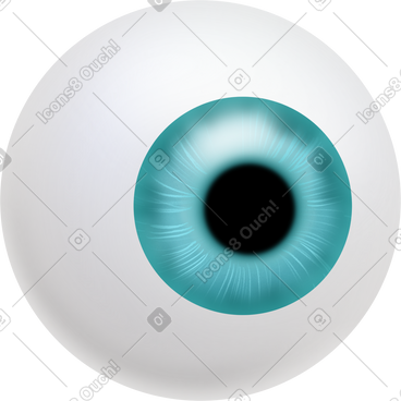 Volumetric eye PNG, SVG