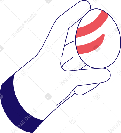hand holding egg PNG, SVG