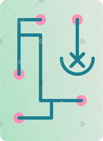 popup window with diagram Illustration in PNG, SVG