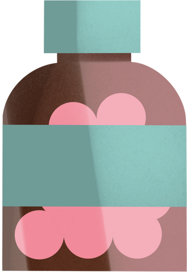 pills in a jar PNG, SVG