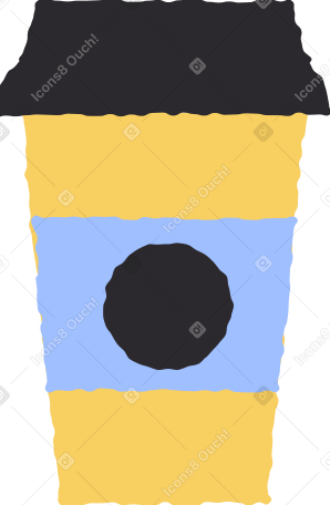 coffee to go Illustration in PNG, SVG
