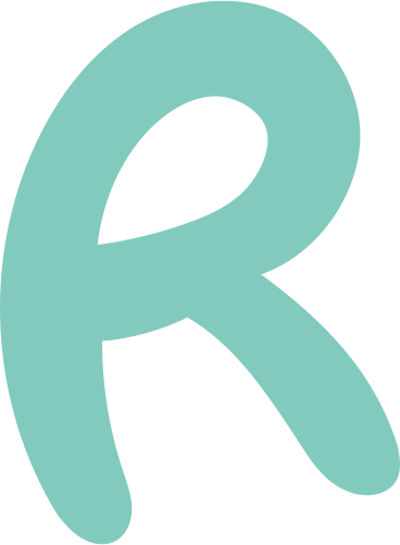 R letter PNG, SVG