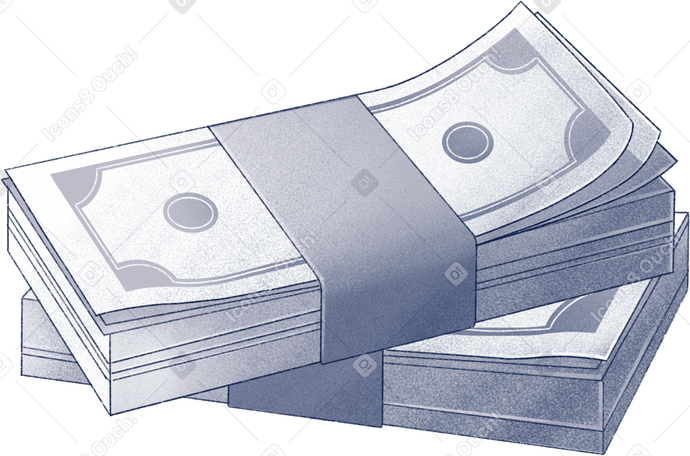 stack of banknotes в PNG, SVG