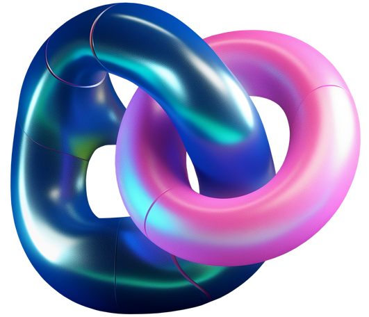 3D abstract vivid form PNG, SVG