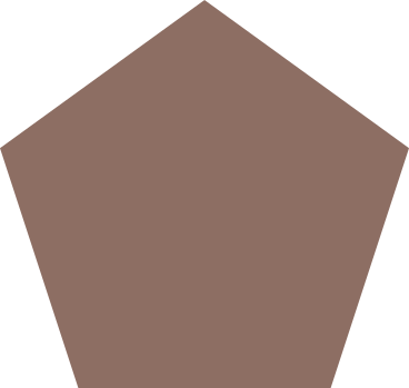 pentagon brown PNG, SVG