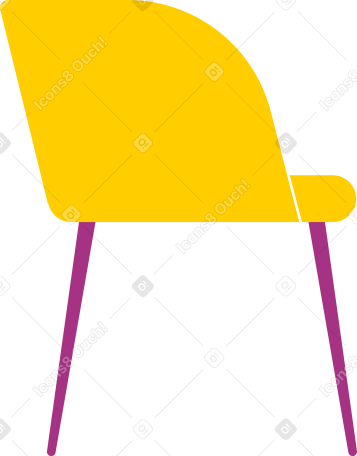 dining armchair Illustration in PNG, SVG