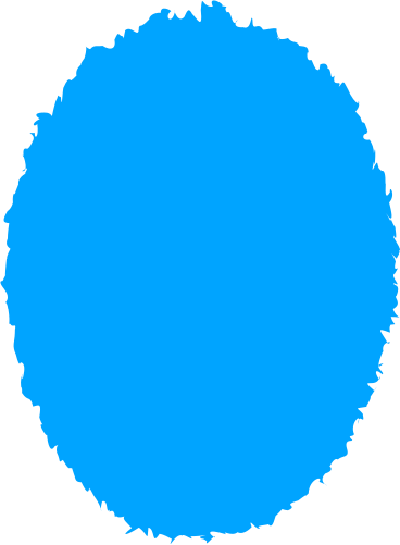Elipse azul celeste PNG, SVG