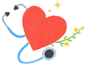 Monitoring and caring for heart health PNG, SVG