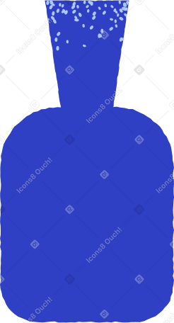 blue vase Illustration in PNG, SVG