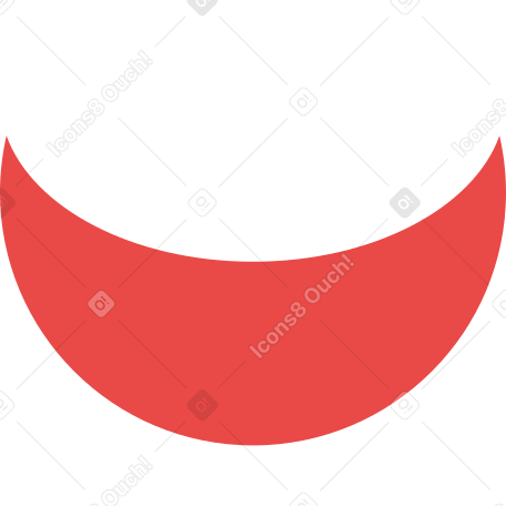 crescent red Illustration in PNG, SVG