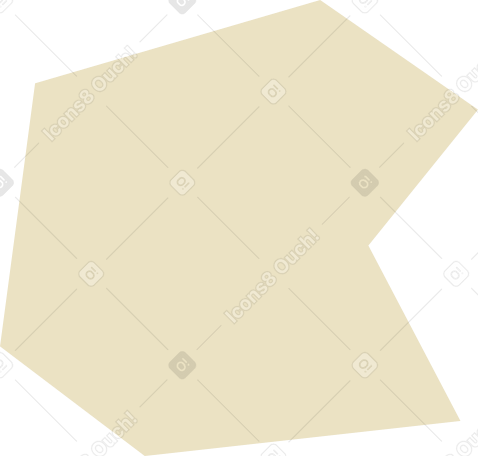 beige polygon Illustration in PNG, SVG