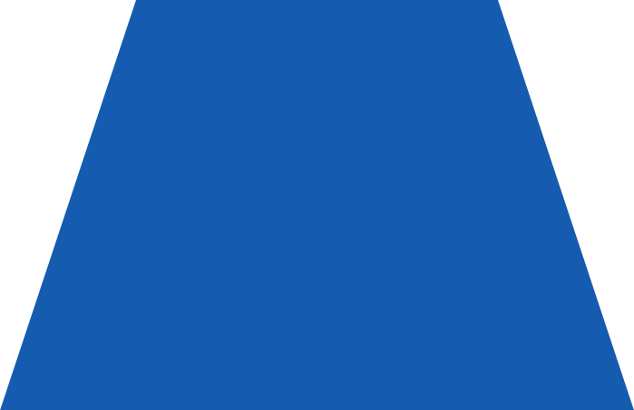 Blue trapezoid Illustration in PNG, SVG