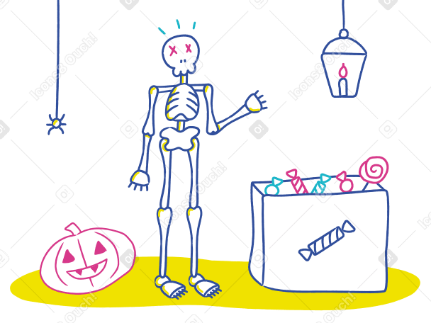 Welcome to the halloween party PNG, SVG